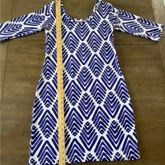 Persifor Blue and White Patterned Women's Dress sizeS - Picture 1 of 5